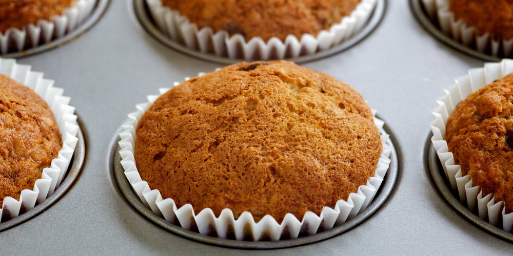 Leinsamen-Muffin